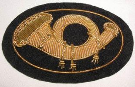 Hand embroidery badge